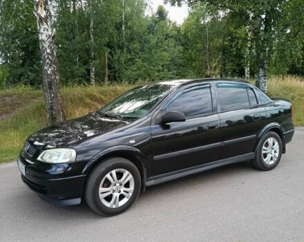 Чорний Опель Астра, об'ємом двигуна 1.6 л та пробігом 300 тис. км за 4000 $, фото 1 на Automoto.ua