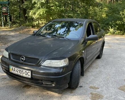 Чорний Опель Астра, об'ємом двигуна 1.6 л та пробігом 255 тис. км за 2000 $, фото 1 на Automoto.ua