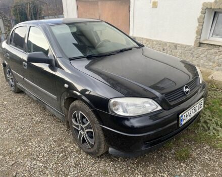Чорний Опель Астра, об'ємом двигуна 1.4 л та пробігом 198 тис. км за 3750 $, фото 1 на Automoto.ua