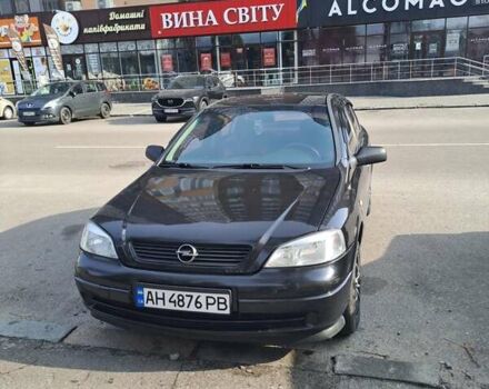 Чорний Опель Астра, об'ємом двигуна 1.4 л та пробігом 250 тис. км за 3500 $, фото 1 на Automoto.ua