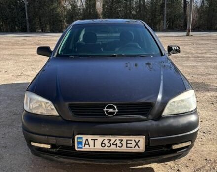 Чорний Опель Астра, об'ємом двигуна 1.39 л та пробігом 215 тис. км за 2500 $, фото 1 на Automoto.ua