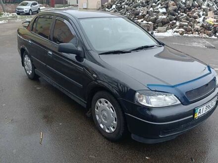 Чорний Опель Астра, об'ємом двигуна 1.4 л та пробігом 260 тис. км за 3500 $, фото 1 на Automoto.ua