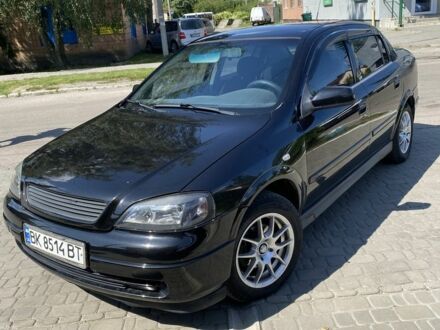 Чорний Опель Астра, об'ємом двигуна 1.6 л та пробігом 110 тис. км за 4000 $, фото 1 на Automoto.ua