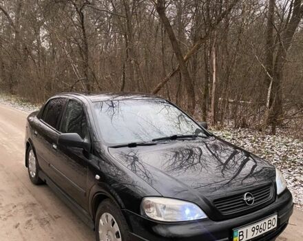 Черный Опель Астра, объемом двигателя 0 л и пробегом 160 тыс. км за 3500 $, фото 1 на Automoto.ua