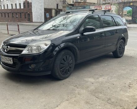 Черный Опель Астра, объемом двигателя 1.6 л и пробегом 255 тыс. км за 3700 $, фото 1 на Automoto.ua