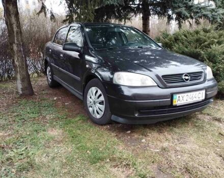 Черный Опель Астра, объемом двигателя 2 л и пробегом 225 тыс. км за 2500 $, фото 1 на Automoto.ua