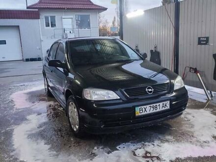 Опель Астра 2007 в Нетешине на Automoto.ua Черный Опель Астра, объемом двигателя 1.36 л и пробегом 352 тыс. км за 4200 $, фото 1 на Automoto.ua
