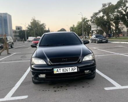 Черный Опель Астра, объемом двигателя 1.4 л и пробегом 278 тыс. км за 2699 $, фото 1 на Automoto.ua