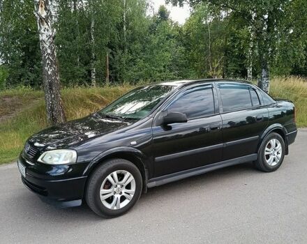 Чорний Опель Астра, об'ємом двигуна 1.6 л та пробігом 310 тис. км за 4000 $, фото 1 на Automoto.ua