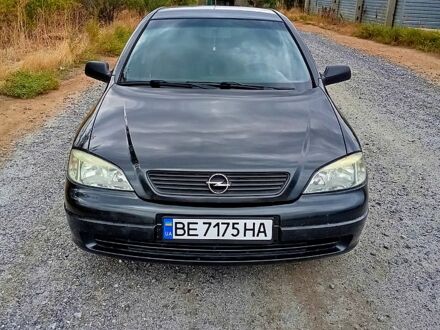 Опель Астра 2007 у Новой Одессе на Automoto.ua Чорний Опель Астра, об'ємом двигуна 1.6 л та пробігом 179 тис. км за 5000 $, фото 1 на Automoto.ua