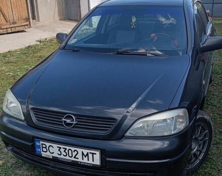 Чорний Опель Астра, об'ємом двигуна 1.6 л та пробігом 274 тис. км за 3500 $, фото 1 на Automoto.ua