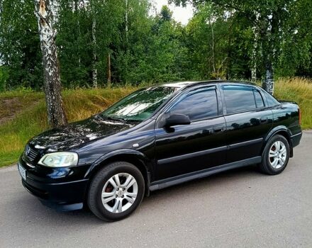 Чорний Опель Астра, об'ємом двигуна 1.6 л та пробігом 300 тис. км за 4000 $, фото 1 на Automoto.ua