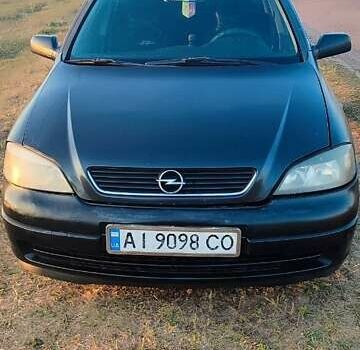 Чорний Опель Астра, об'ємом двигуна 1.4 л та пробігом 281 тис. км за 2500 $, фото 1 на Automoto.ua