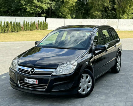 Черный Опель Астра, объемом двигателя 1.6 л и пробегом 193 тыс. км за 4800 $, фото 1 на Automoto.ua