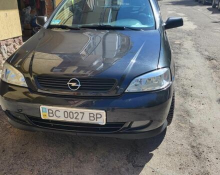 Чорний Опель Астра, об'ємом двигуна 1.6 л та пробігом 122 тис. км за 5700 $, фото 1 на Automoto.ua