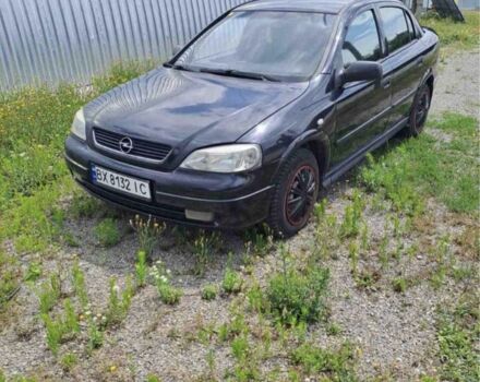Чорний Опель Астра, об'ємом двигуна 1.4 л та пробігом 281 тис. км за 2200 $, фото 1 на Automoto.ua