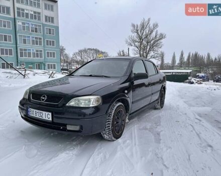 Чорний Опель Астра, об'ємом двигуна 1.36 л та пробігом 279 тис. км за 2900 $, фото 1 на Automoto.ua
