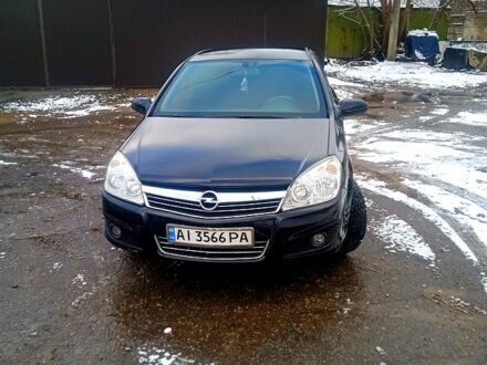 Чорний Опель Астра, об'ємом двигуна 1.6 л та пробігом 200 тис. км за 4800 $, фото 1 на Automoto.ua