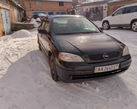 Чорний Опель Астра, об'ємом двигуна 1.4 л та пробігом 173 тис. км за 2500 $, фото 1 на Automoto.ua