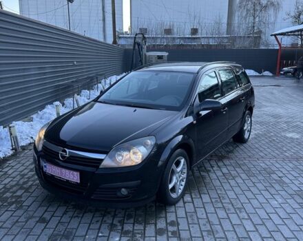 Черный Опель Астра, объемом двигателя 1.6 л и пробегом 228 тыс. км за 4400 $, фото 1 на Automoto.ua