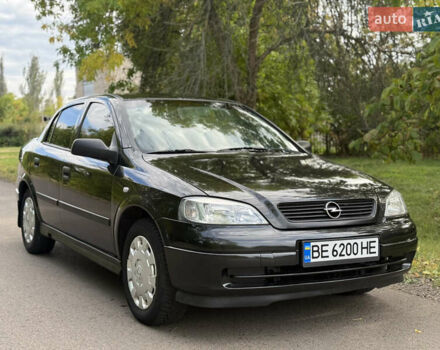 Чорний Опель Астра, об'ємом двигуна 1.4 л та пробігом 250 тис. км за 3650 $, фото 1 на Automoto.ua