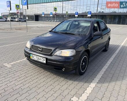 Черный Опель Астра, объемом двигателя 1.4 л и пробегом 179 тыс. км за 3250 $, фото 1 на Automoto.ua