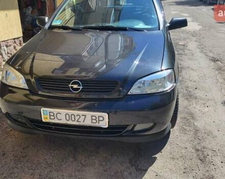 Чорний Опель Астра, об'ємом двигуна 1.6 л та пробігом 122 тис. км за 5700 $, фото 1 на Automoto.ua