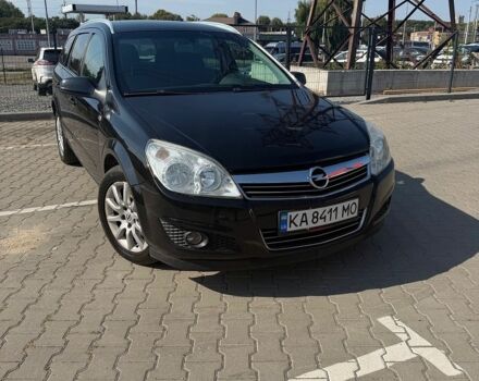 Черный Опель Астра, объемом двигателя 1.6 л и пробегом 235 тыс. км за 5300 $, фото 1 на Automoto.ua