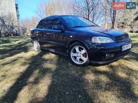 Чорний Опель Астра, об'ємом двигуна 1.6 л та пробігом 270 тис. км за 3300 $, фото 1 на Automoto.ua