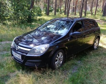 Черный Опель Астра, объемом двигателя 1.9 л и пробегом 311 тыс. км за 3000 $, фото 1 на Automoto.ua