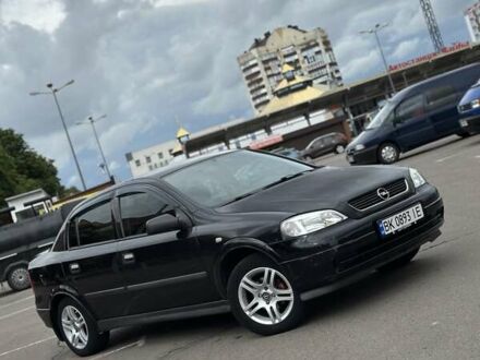 Чорний Опель Астра, об'ємом двигуна 1.4 л та пробігом 277 тис. км за 3300 $, фото 1 на Automoto.ua