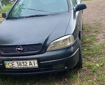 Чорний Опель Астра, об'ємом двигуна 1.6 л та пробігом 41 тис. км за 2300 $, фото 1 на Automoto.ua
