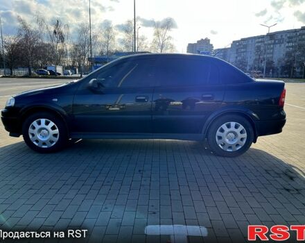 Чорний Опель Астра, об'ємом двигуна 1.4 л та пробігом 176 тис. км за 4000 $, фото 1 на Automoto.ua