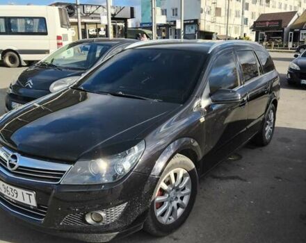 Черный Опель Астра, объемом двигателя 1.8 л и пробегом 222 тыс. км за 6800 $, фото 1 на Automoto.ua