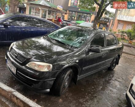Чорний Опель Астра, об'ємом двигуна 1.36 л та пробігом 188 тис. км за 3500 $, фото 1 на Automoto.ua