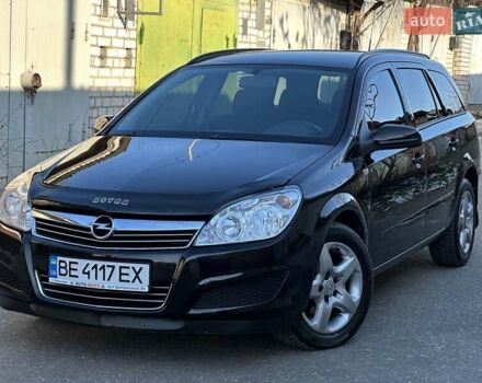 Черный Опель Астра, объемом двигателя 1.6 л и пробегом 220 тыс. км за 5950 $, фото 1 на Automoto.ua