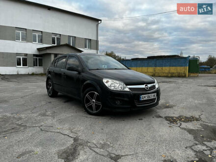 Опель Астра 2008 в Житомире на Automoto.ua Черный Опель Астра, объемом двигателя 1.6 л и пробегом 258 тыс. км за 4600 $, фото 1 на Automoto.ua