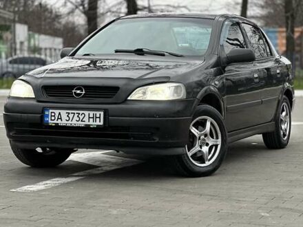Чорний Опель Астра, об'ємом двигуна 1.38 л та пробігом 320 тис. км за 2900 $, фото 1 на Automoto.ua