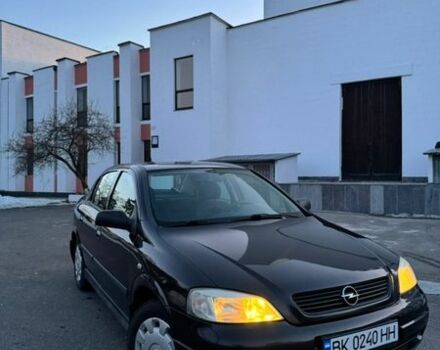 Чорний Опель Астра, об'ємом двигуна 1.6 л та пробігом 136 тис. км за 4500 $, фото 1 на Automoto.ua