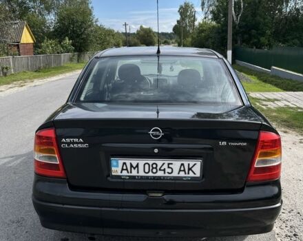 Черный Опель Астра, объемом двигателя 1.6 л и пробегом 283 тыс. км за 2905 $, фото 1 на Automoto.ua