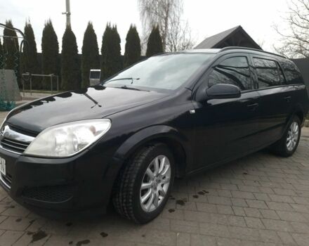 Черный Опель Астра, объемом двигателя 1.6 л и пробегом 237 тыс. км за 4500 $, фото 1 на Automoto.ua