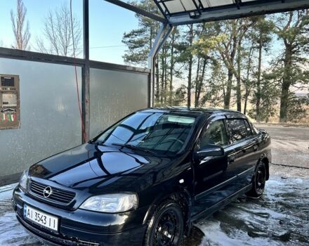 Чорний Опель Астра, об'ємом двигуна 1.4 л та пробігом 230 тис. км за 2899 $, фото 1 на Automoto.ua