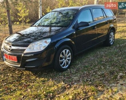 Черный Опель Астра, объемом двигателя 1.6 л и пробегом 230 тыс. км за 4750 $, фото 1 на Automoto.ua