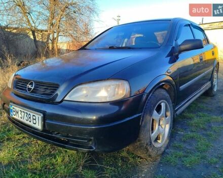 Чорний Опель Астра, об'ємом двигуна 1.4 л та пробігом 250 тис. км за 3200 $, фото 1 на Automoto.ua