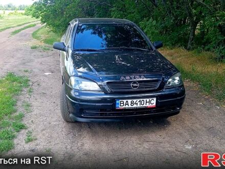 Чорний Опель Астра, об'ємом двигуна 1.4 л та пробігом 200 тис. км за 4300 $, фото 1 на Automoto.ua