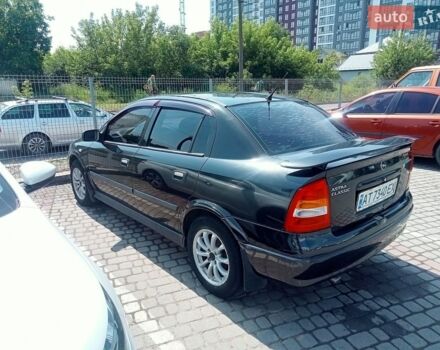 Черный Опель Астра, объемом двигателя 1.39 л и пробегом 150 тыс. км за 2300 $, фото 1 на Automoto.ua