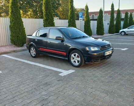 Чорний Опель Астра, об'ємом двигуна 1.6 л та пробігом 360 тис. км за 2900 $, фото 1 на Automoto.ua