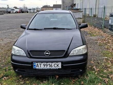 Чорний Опель Астра, об'ємом двигуна 1.4 л та пробігом 180 тис. км за 3800 $, фото 1 на Automoto.ua