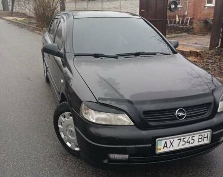 Чорний Опель Астра, об'ємом двигуна 1.4 л та пробігом 362 тис. км за 2900 $, фото 1 на Automoto.ua