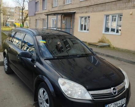 Черный Опель Астра, объемом двигателя 1.7 л и пробегом 330 тыс. км за 4700 $, фото 1 на Automoto.ua